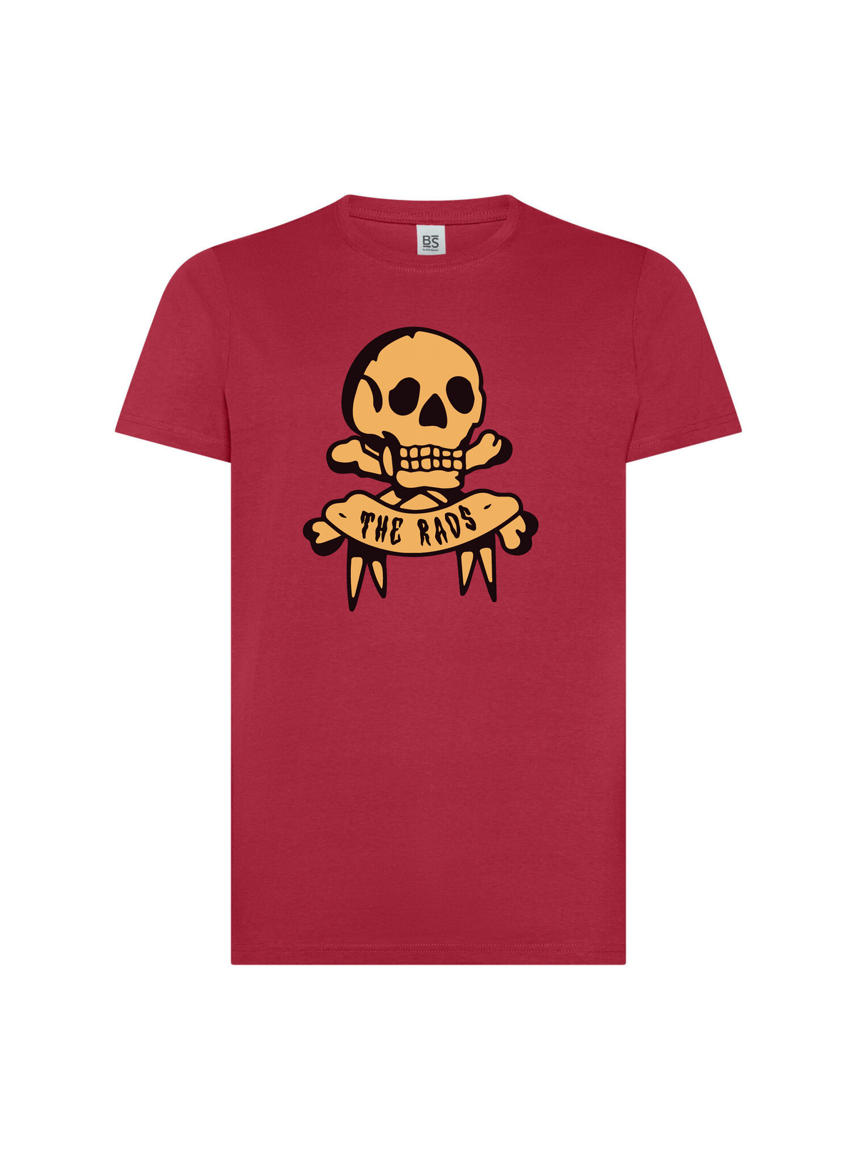 SKULL T-SHIRT Cherry Red